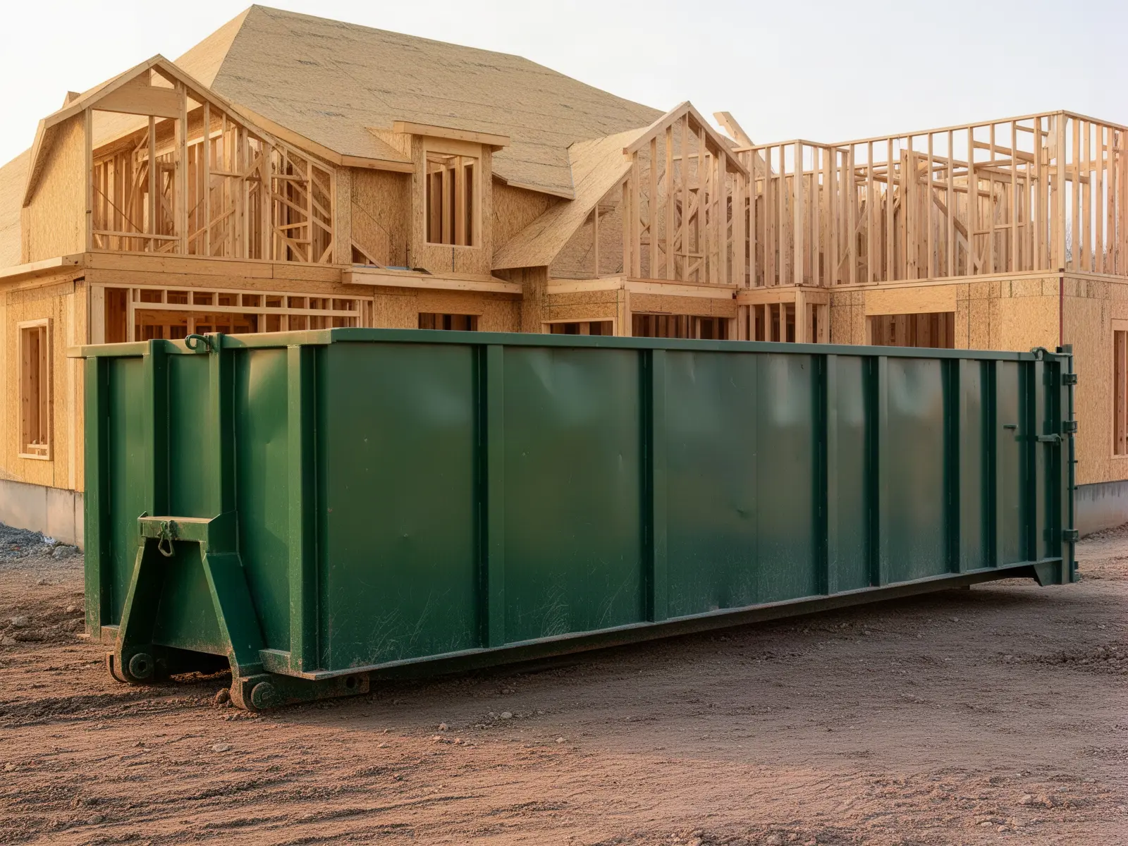Roll-off dumpster from Deep South Dumpster Rental LLC in Macon, GA